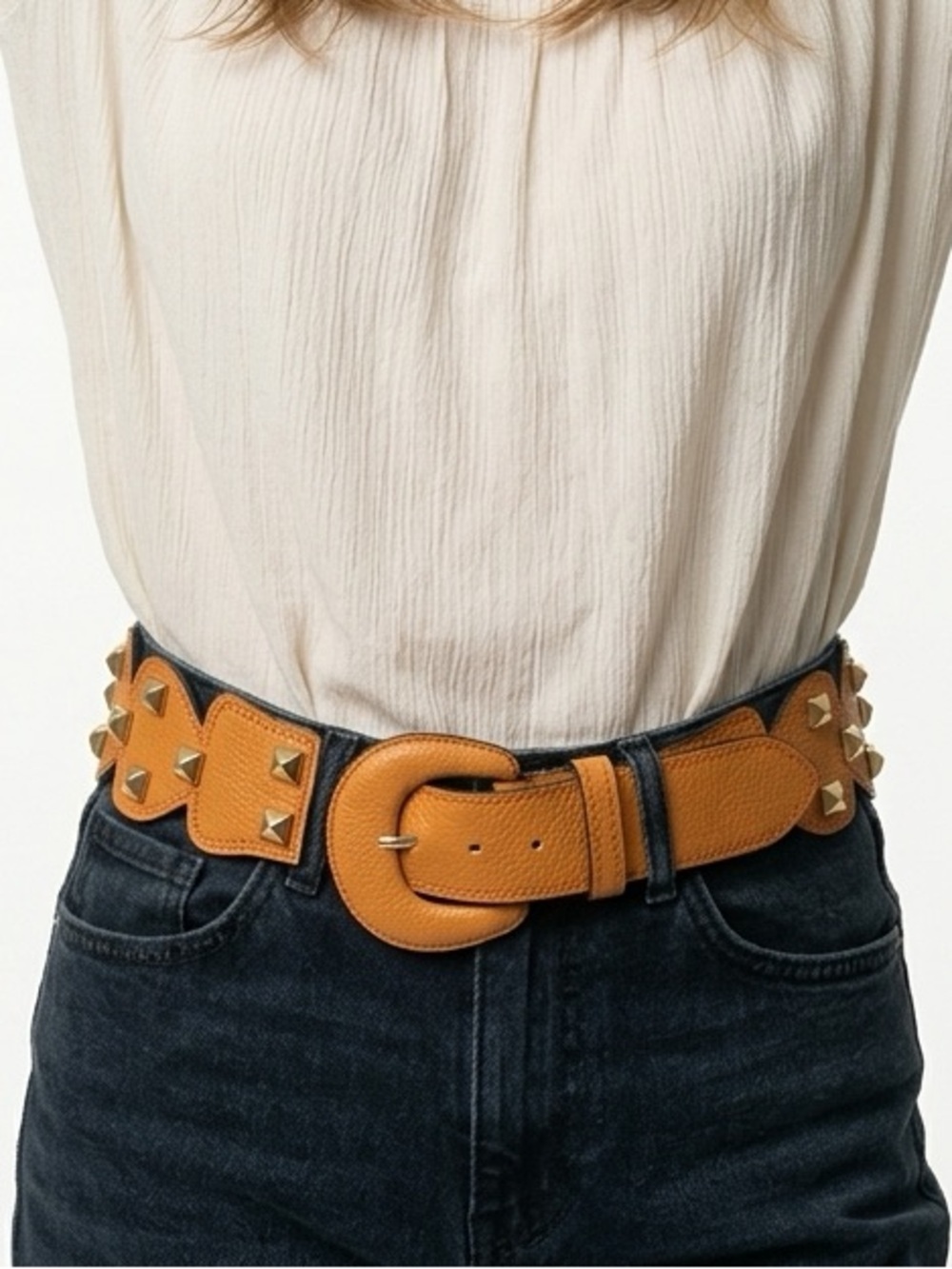 ✌️4 for $20✌️ Studded leather belt